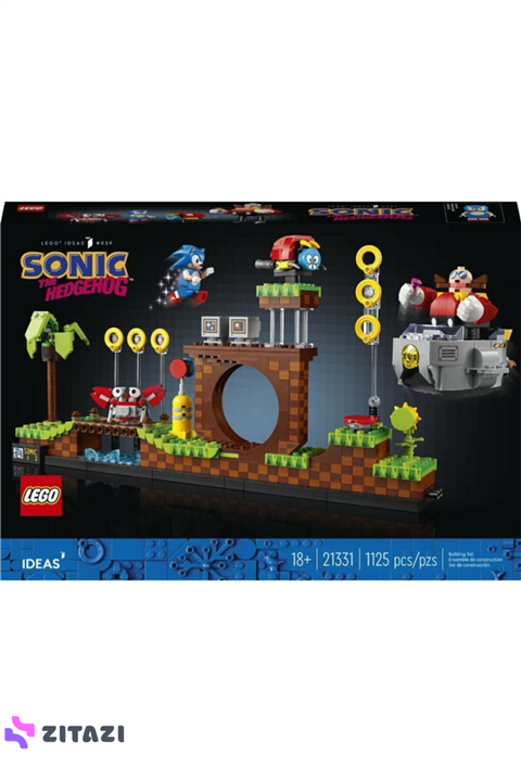 لگو ایده ideas sonic کد 21331 Lego Sonic The ideas Hedgehog Green Hill Zone 21331